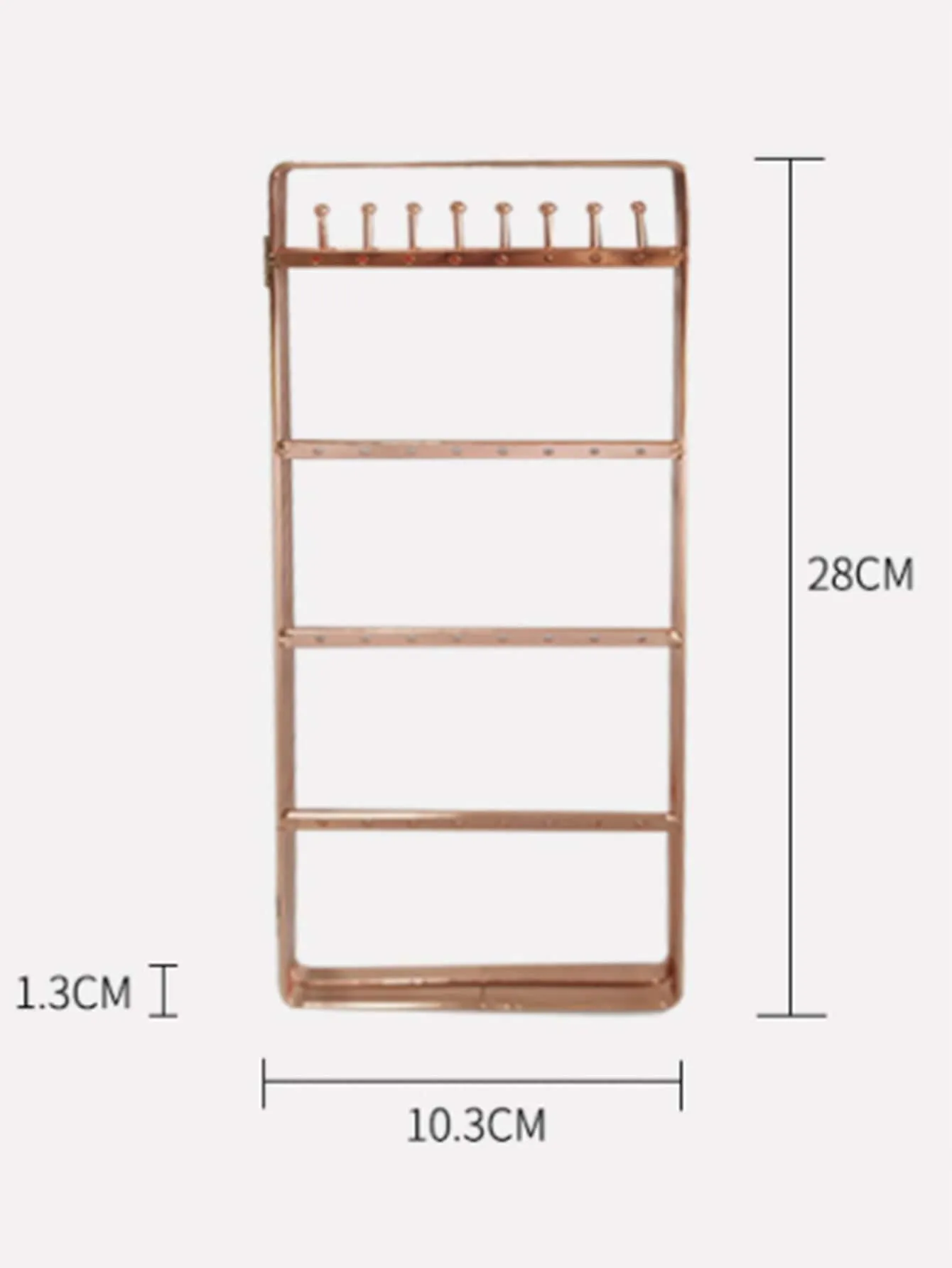 1pc Foldable Jewelry Storage Rack