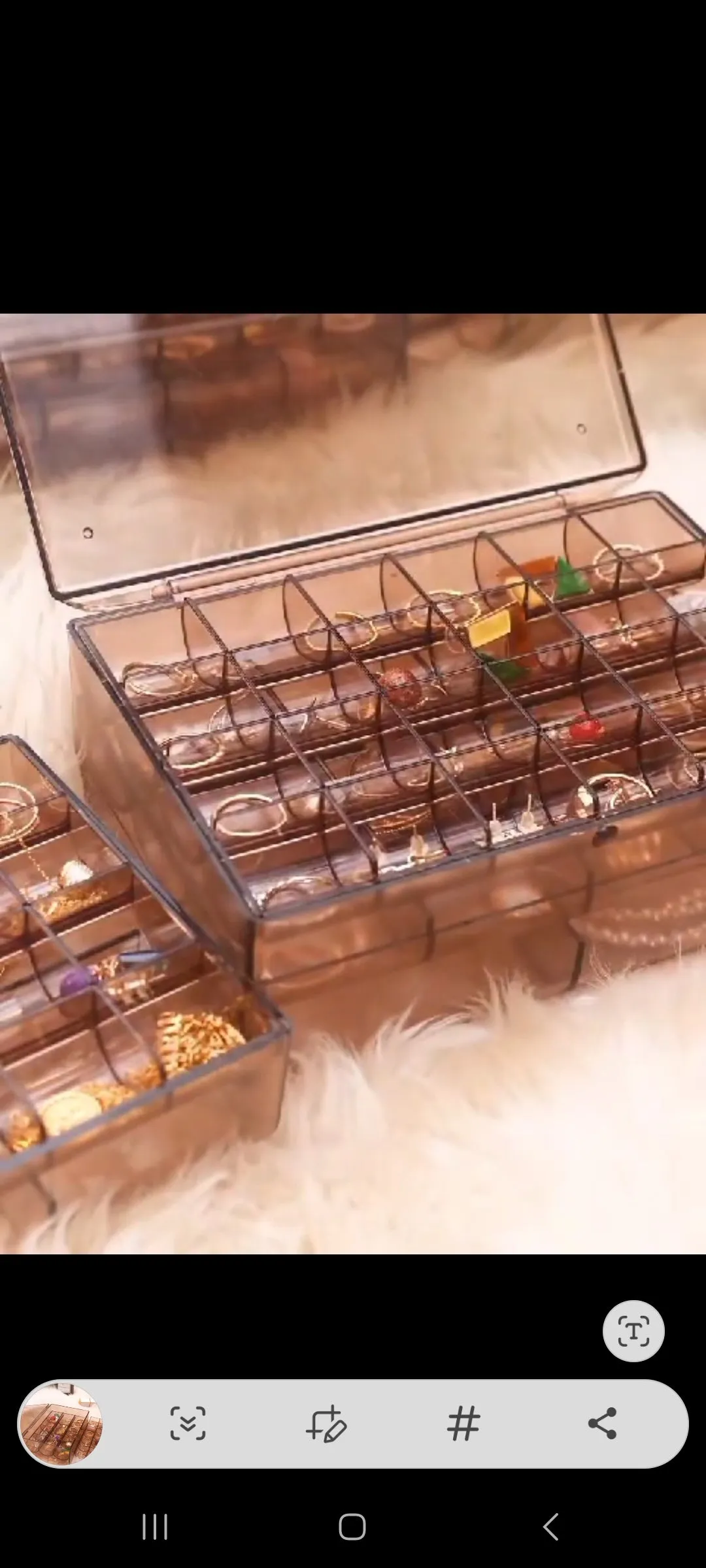 2X LAYERS JEWELRY ORGANIZER