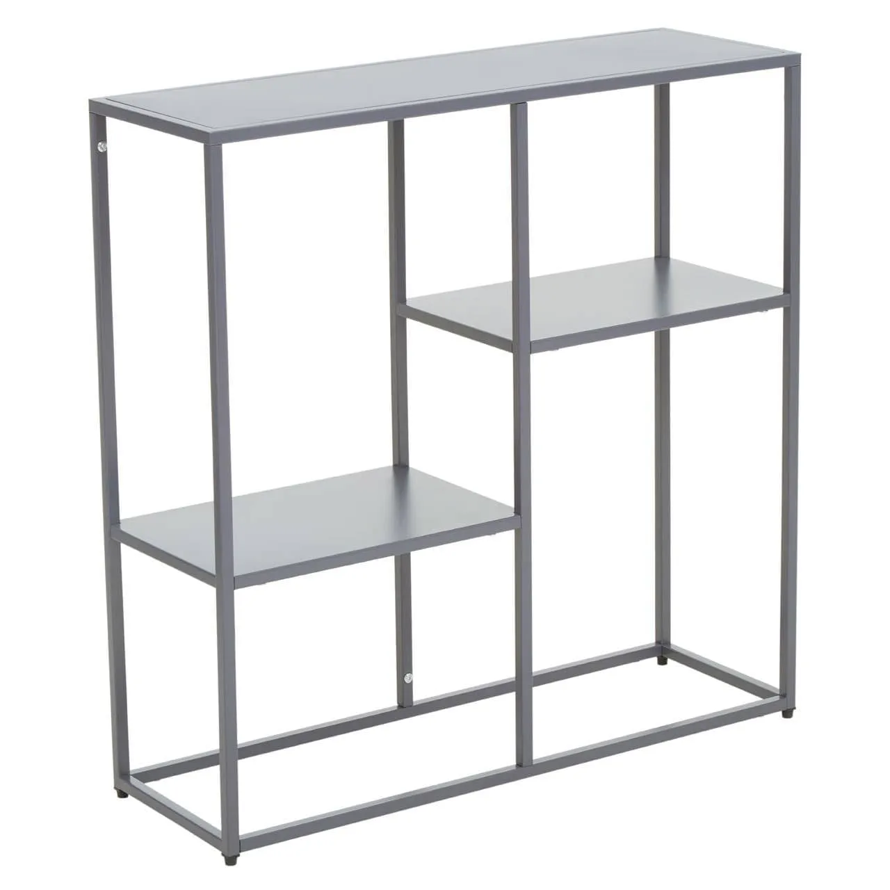 Acero Grey Metal Multi Shelf Unit