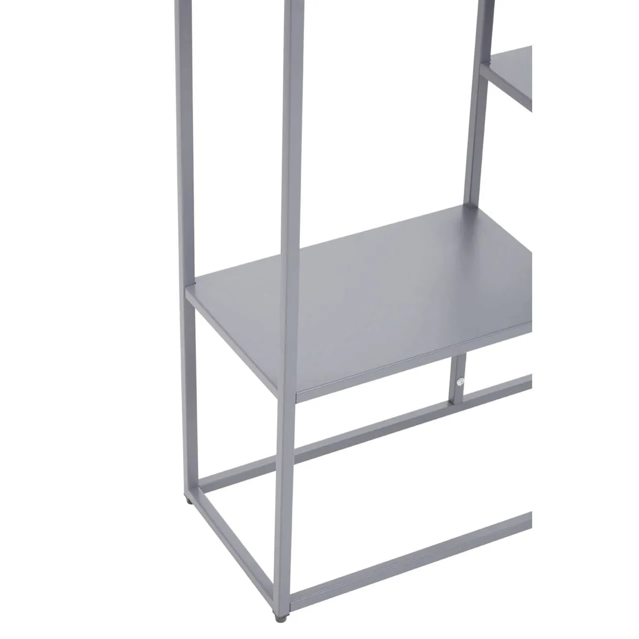 Acero Grey Metal Multi Shelf Unit