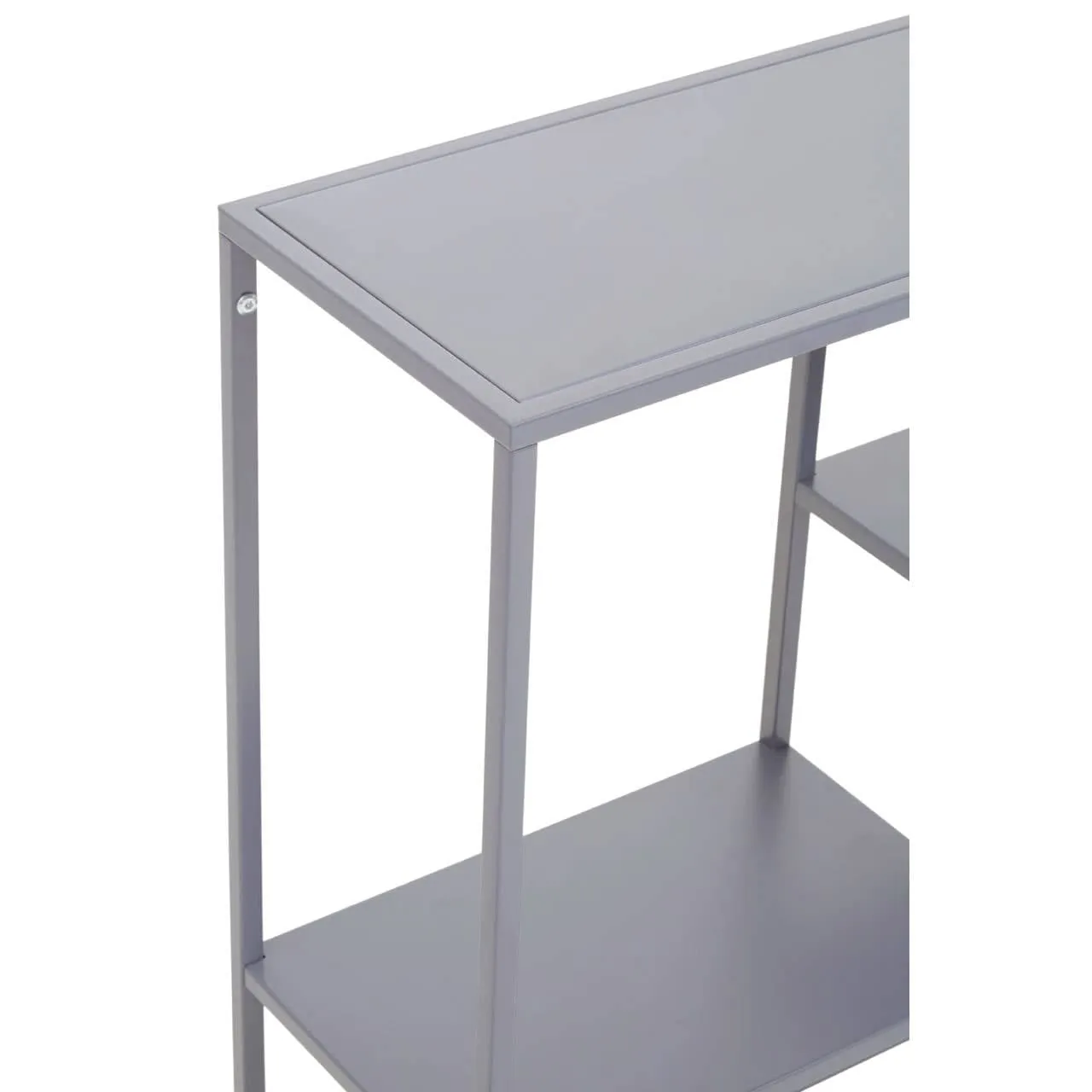 Acero Grey Metal Multi Shelf Unit