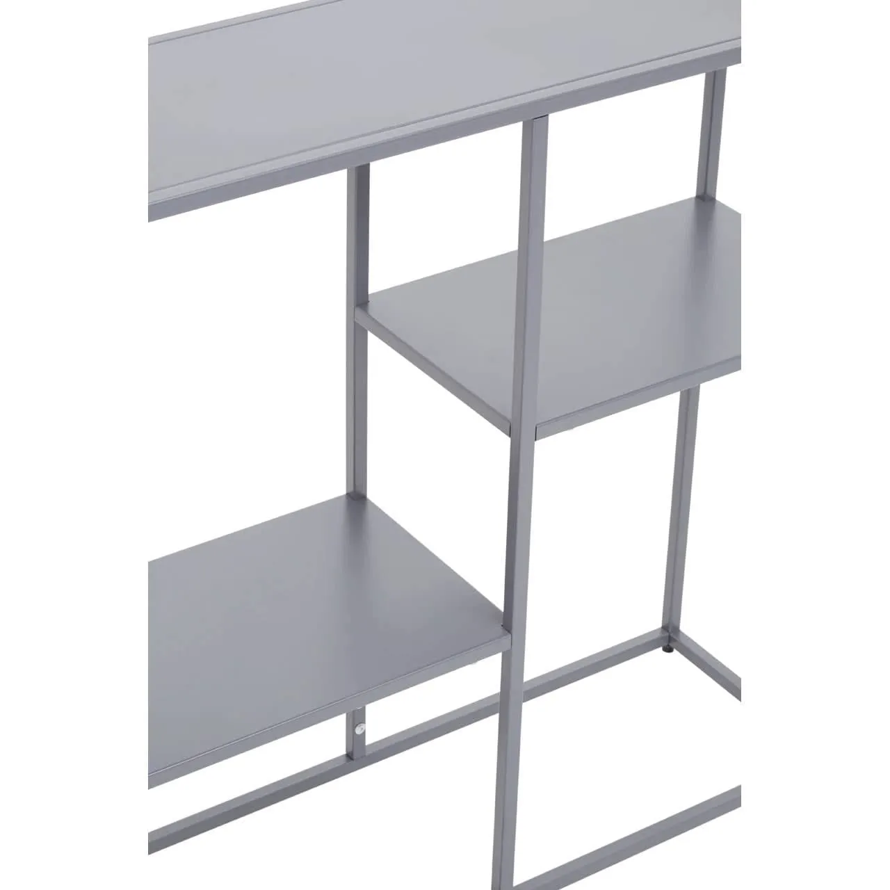 Acero Grey Metal Multi Shelf Unit