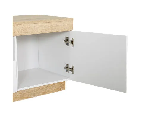 Artiss TV Cabinet Entertainment Unit Stand 180CM White Wood