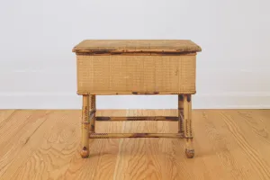 Bamboo Storage Stool