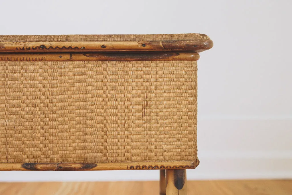 Bamboo Storage Stool