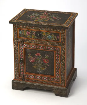 Bihar Hand Painted Chest in Multi-Color  5365290