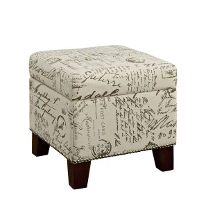 Blake Cube Ottoman with Storage