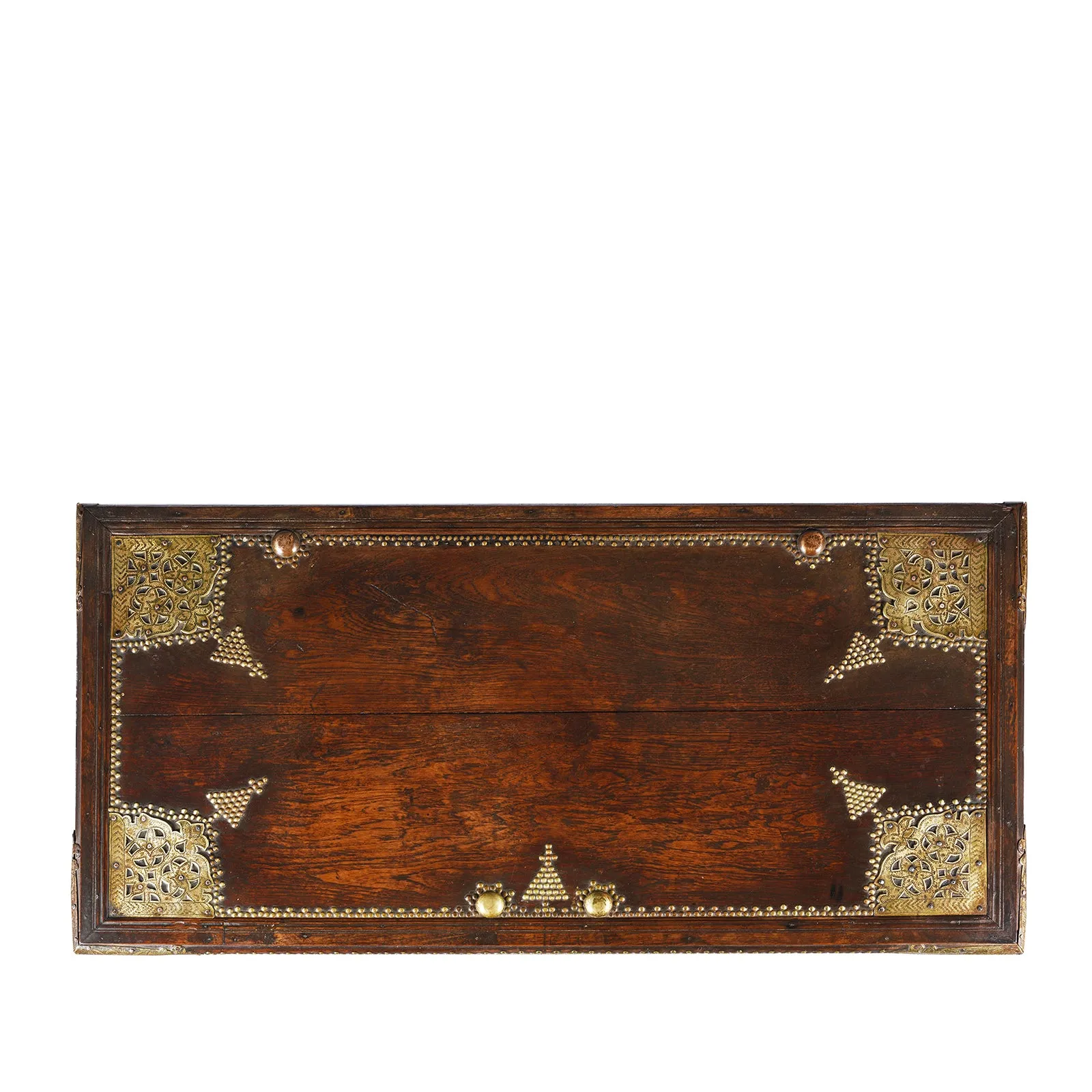 Brass Studded Zanzibar Chest From Surat  - Early 19th Century