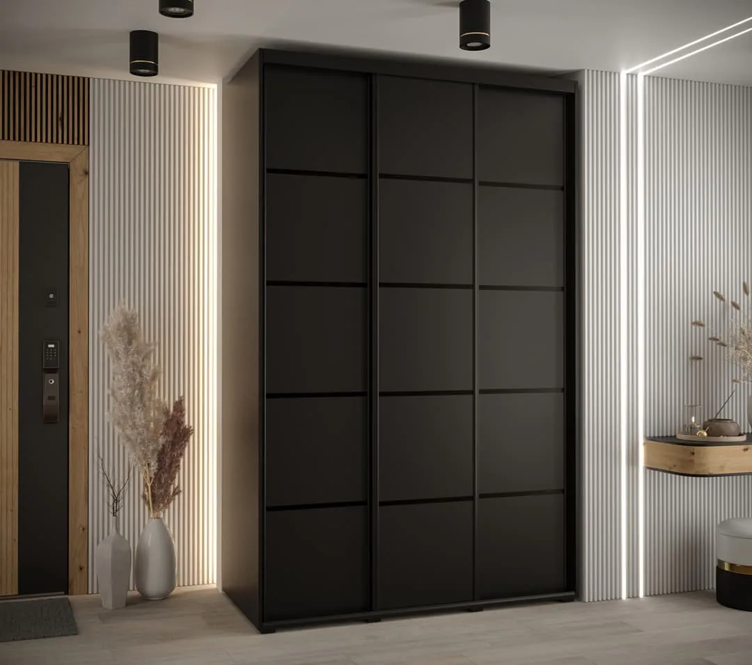 Cannes IV Sliding Door Wardrobe 150cm