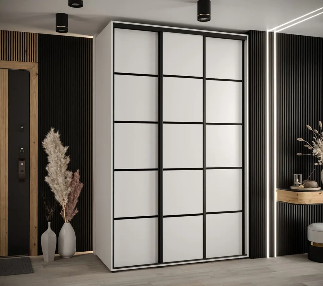 Cannes IV Sliding Door Wardrobe 150cm