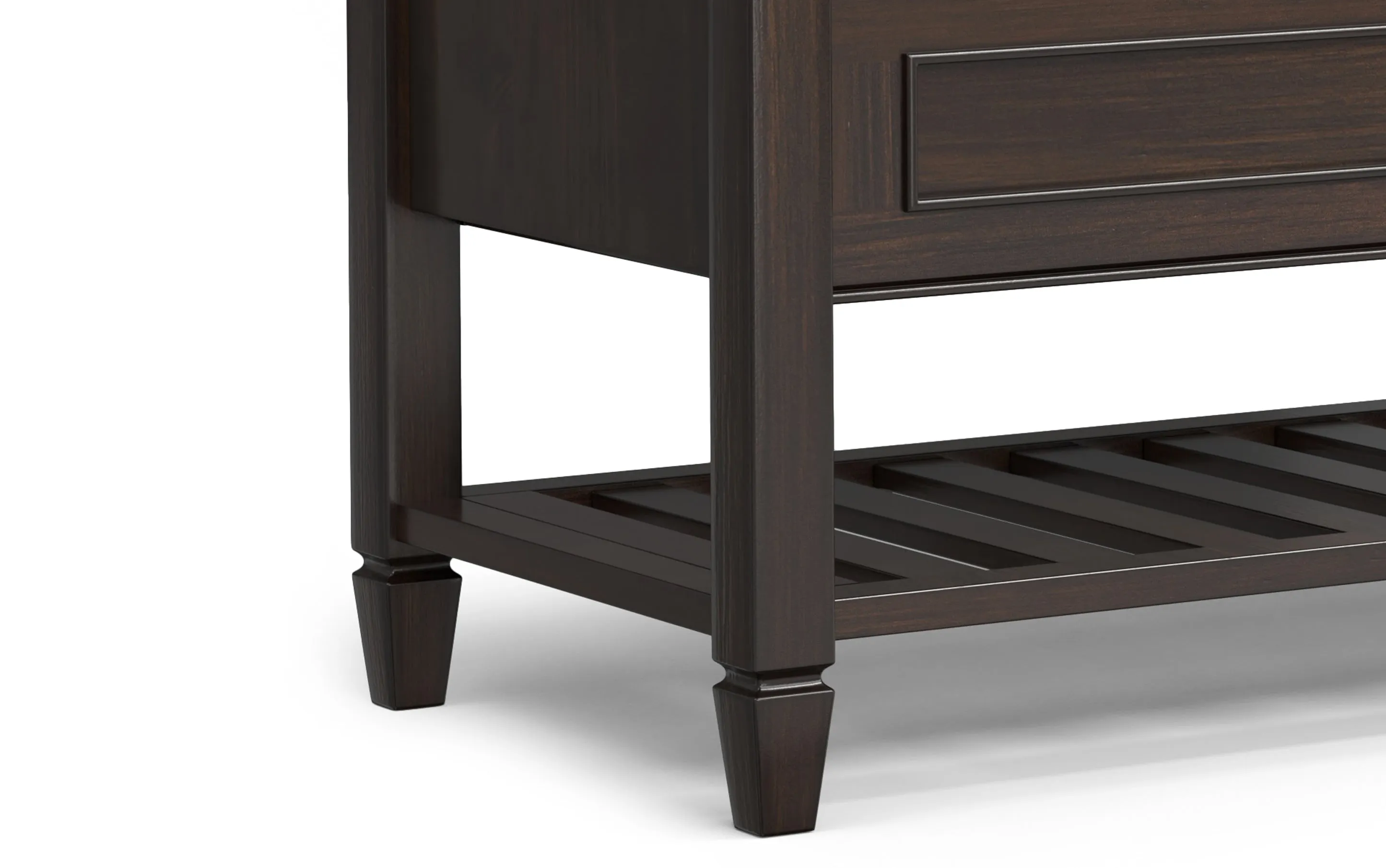 Connaught Entryway Storage Bench with Shelf