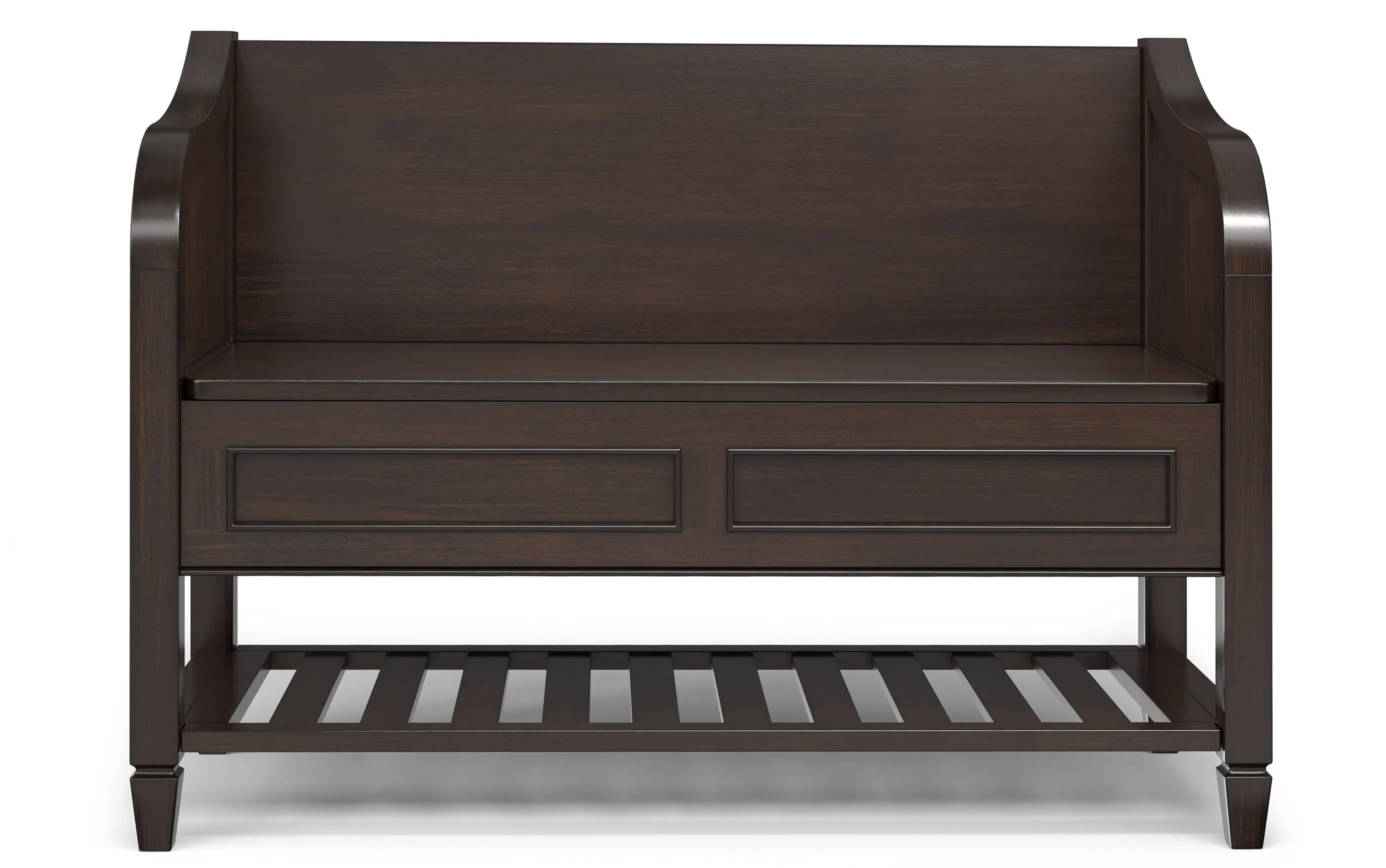 Connaught Entryway Storage Bench with Shelf