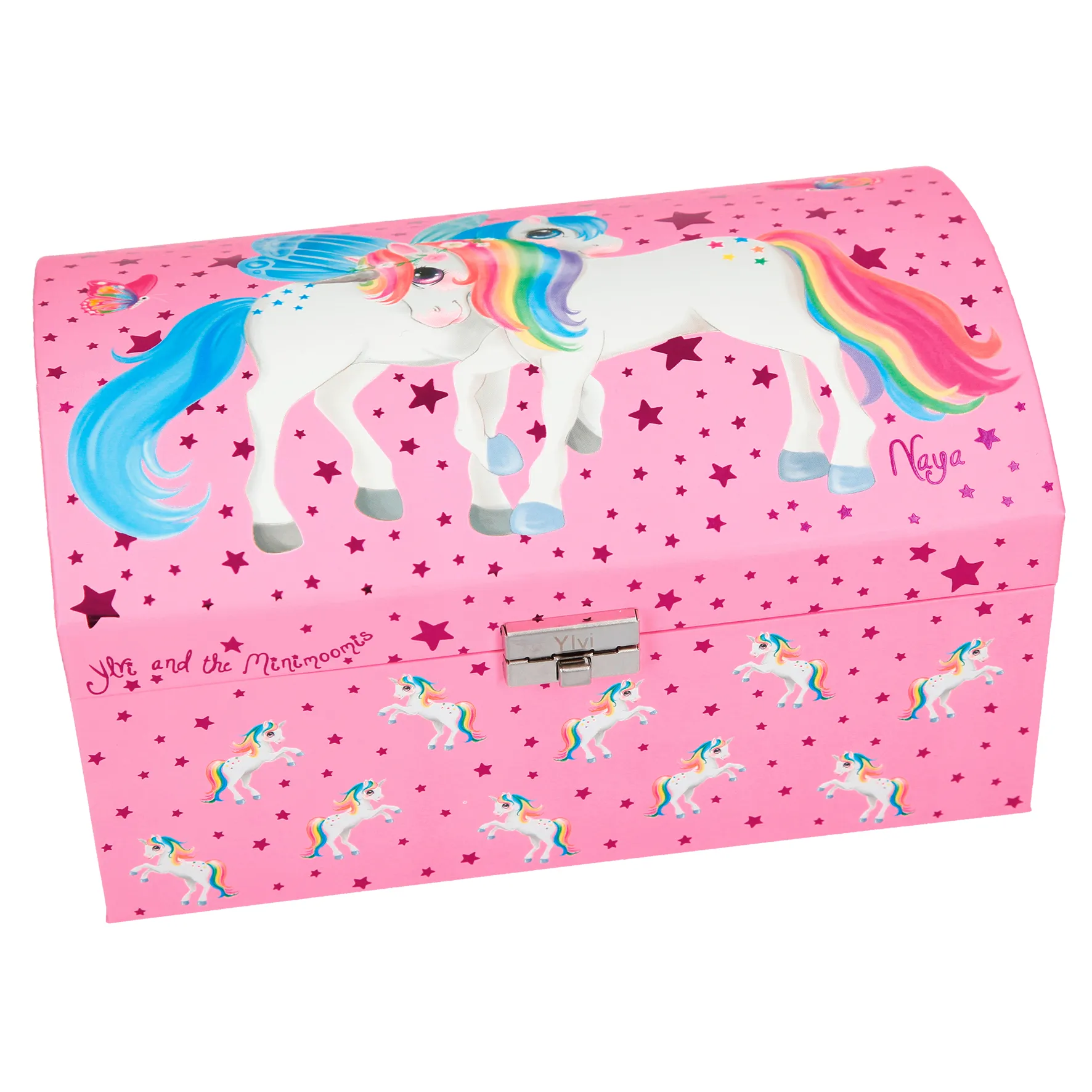 Depesche Ylvi & The Minimoomis Jewellery Box Pink