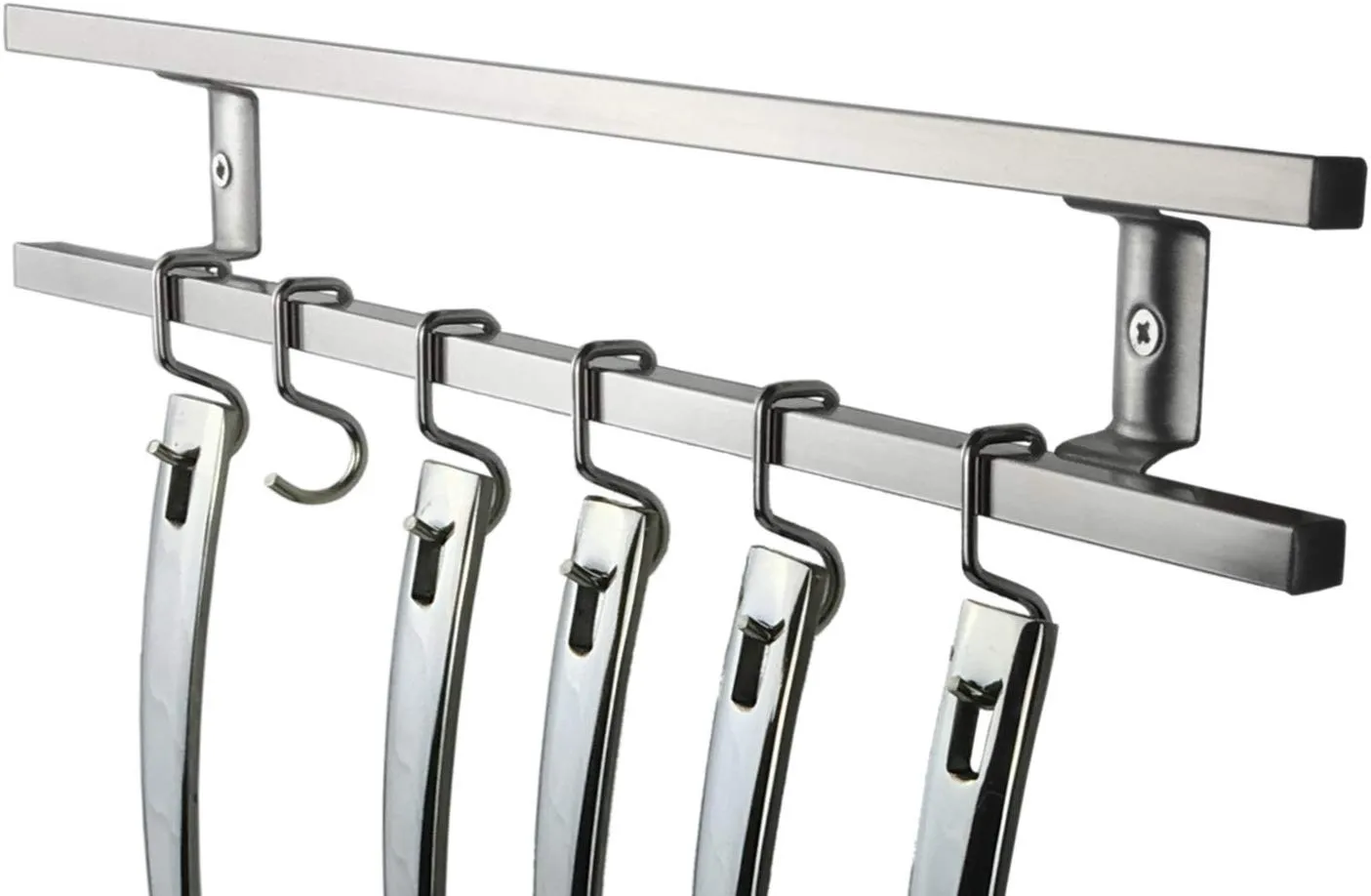 Dual Rail Kitchen Magnetic Knife Holder Rack