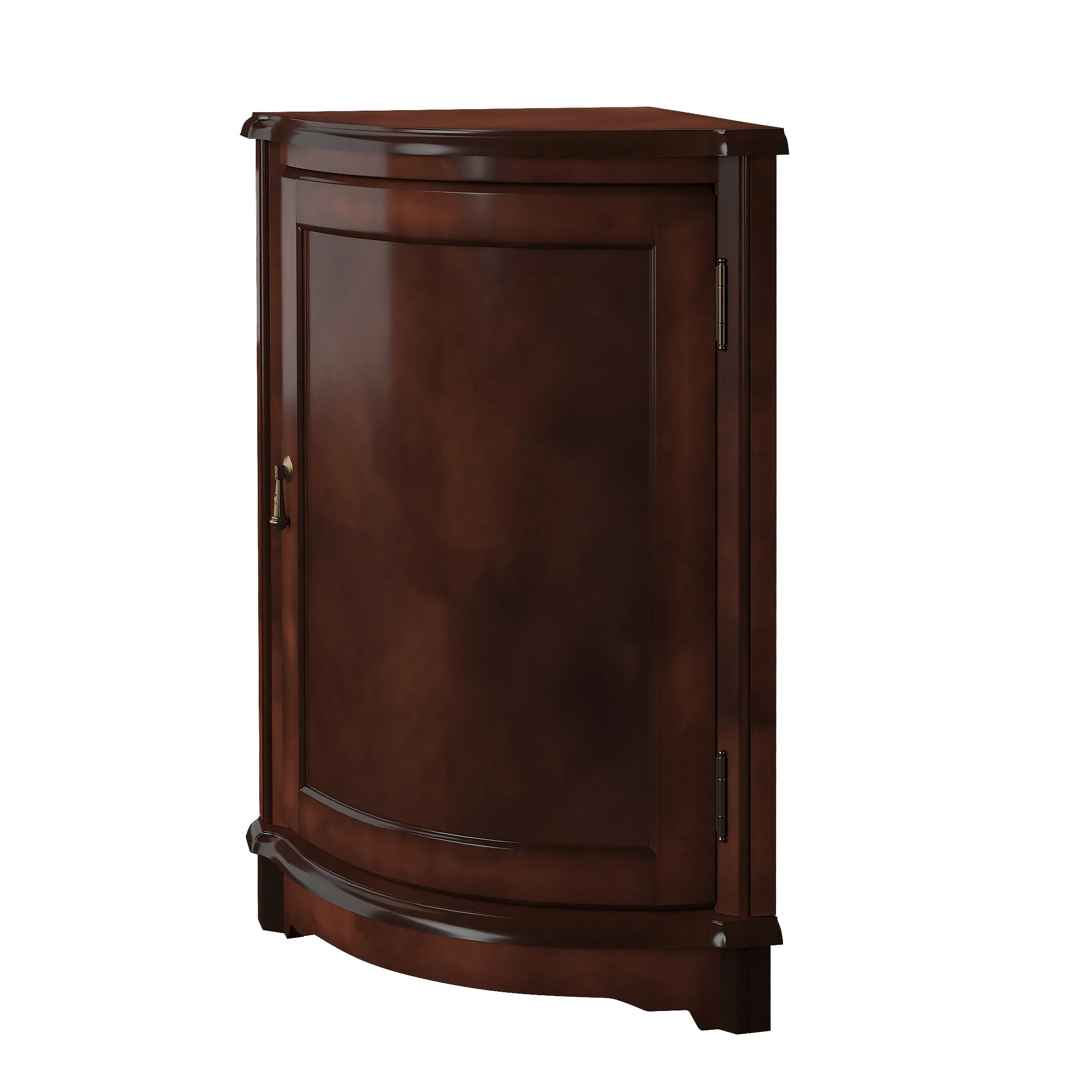 Durham Corner Cabinet in Dark Brown  2115024