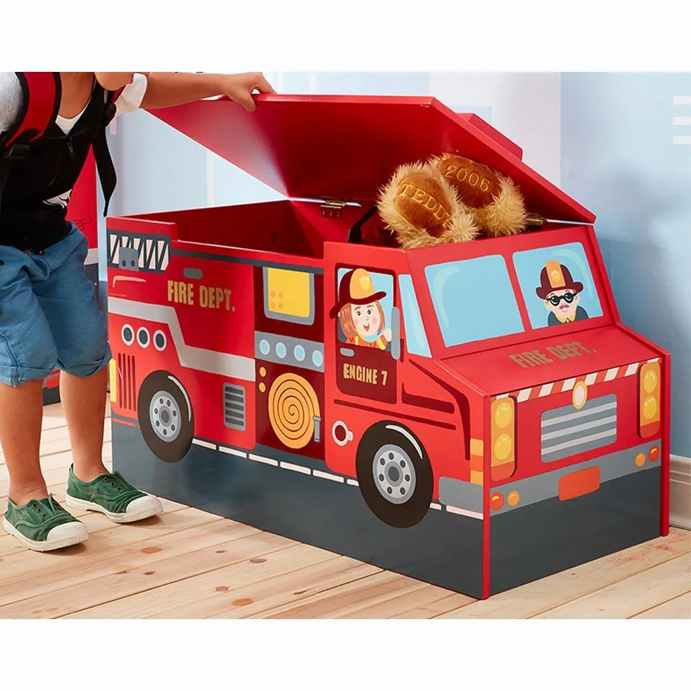 Fantasy Fields Fire Engine Toy Storage