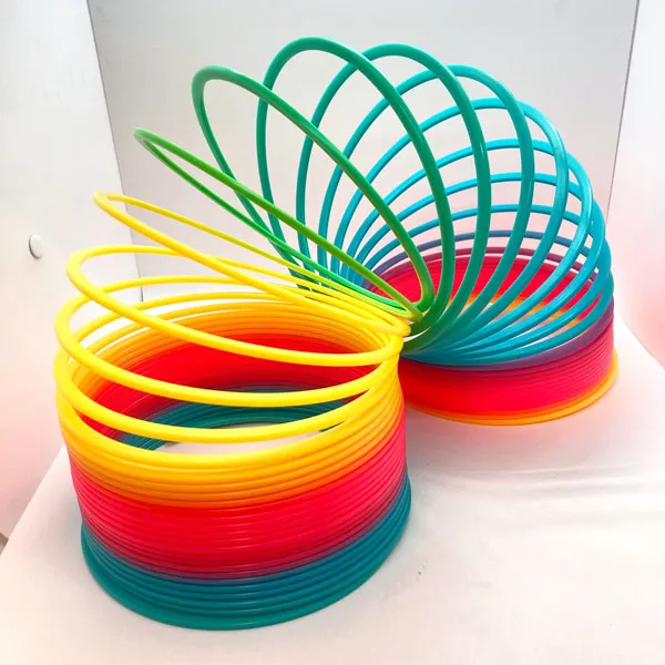 Giant Rainbow Springs Slinky