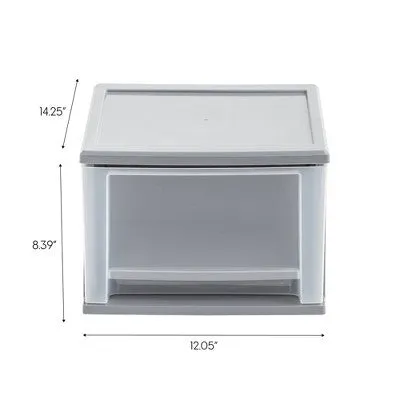 IRIS 17.5qt 3pk Stacking Drawer