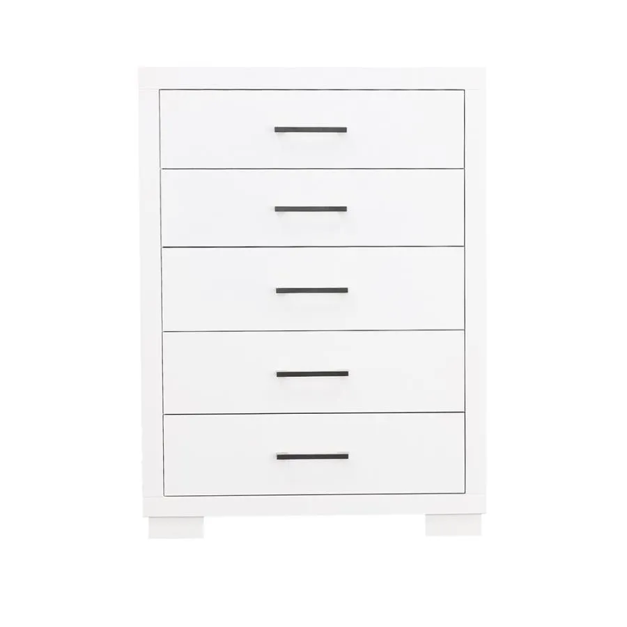 Jessica - 5-Drawer Bedroom Chest