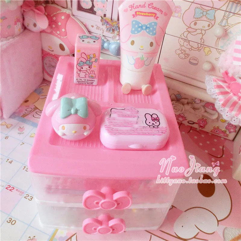 Kawaii Cosmetics And Jewelry Storage Box