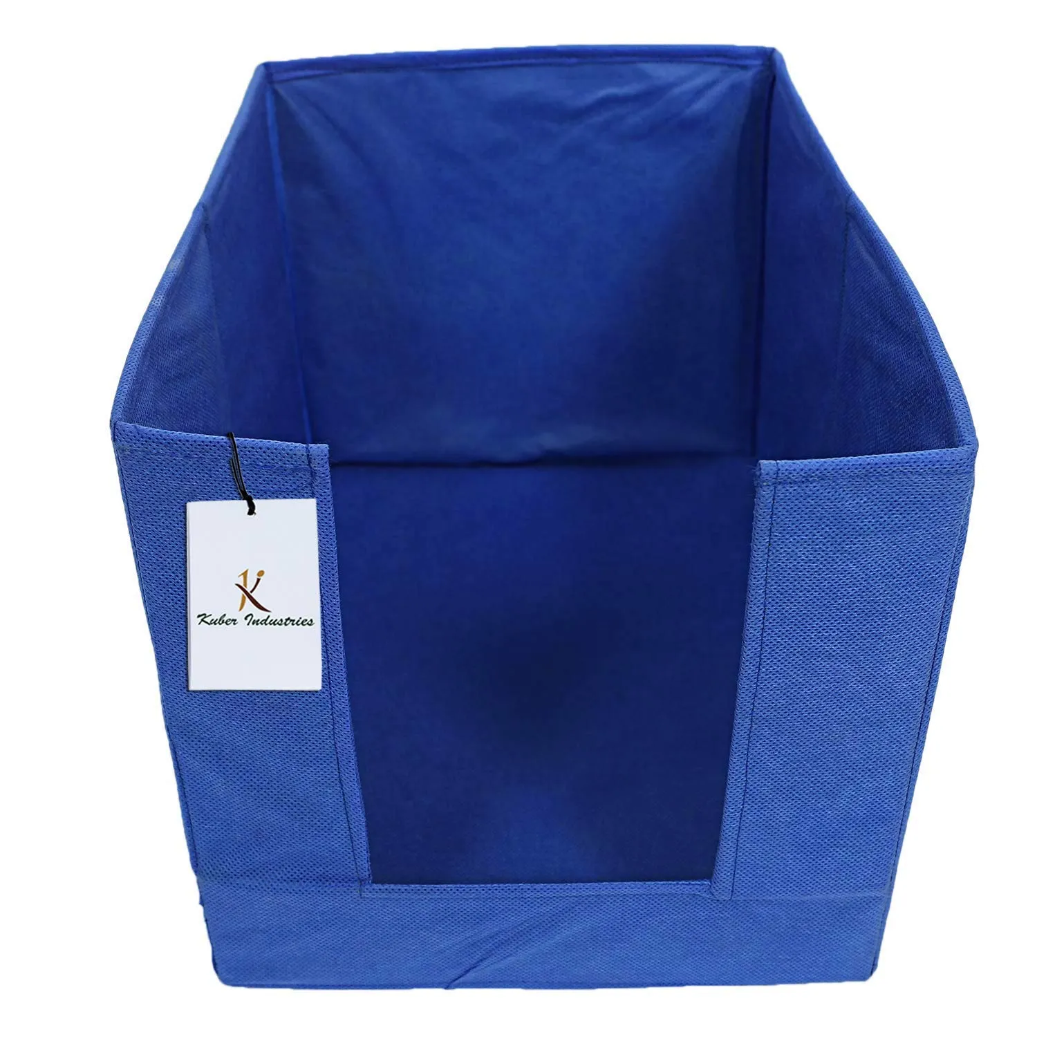 Kuber Industries 3 Piece Non Woven Shirt Stacker Wardrobe Organizer Set, Blue-CTKTC031847