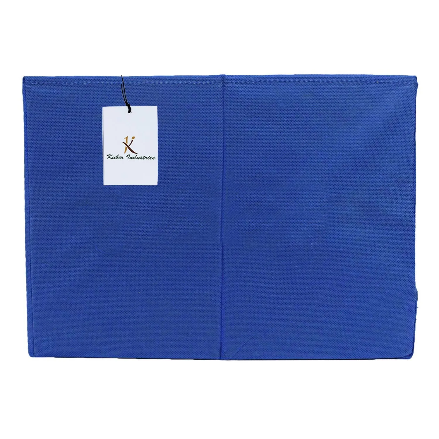 Kuber Industries 3 Piece Non Woven Shirt Stacker Wardrobe Organizer Set, Blue-CTKTC031847