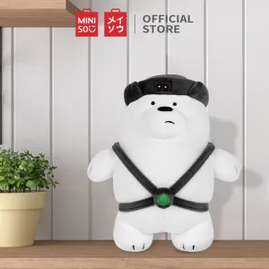 MINISO x We Bare Bears - 10 inches Standing Plushie with Hat