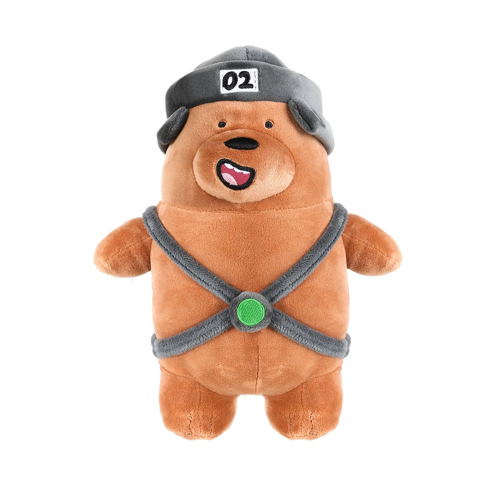 MINISO x We Bare Bears - 10 inches Standing Plushie with Hat