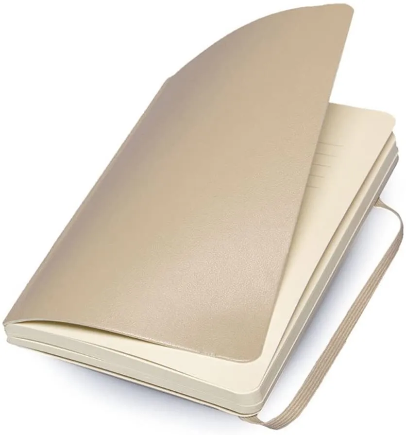 Moleskine Plain Soft Cover Notebook Pocket Size Khaki