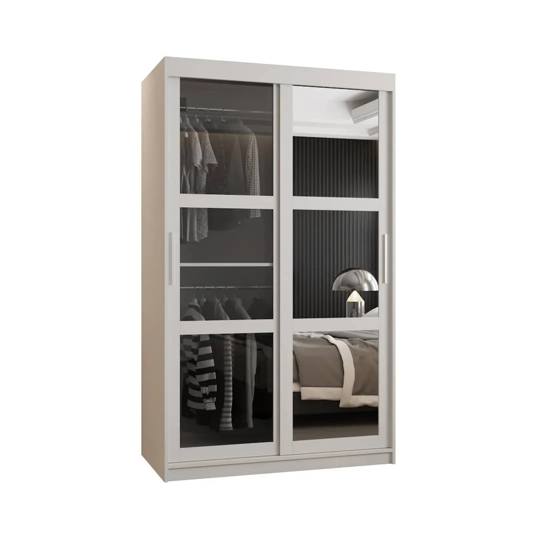 Parma II Sliding Door Wardrobe 120cm