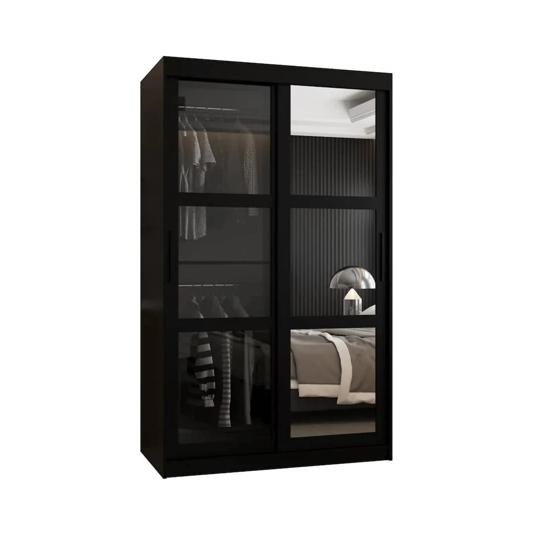 Parma II Sliding Door Wardrobe 120cm