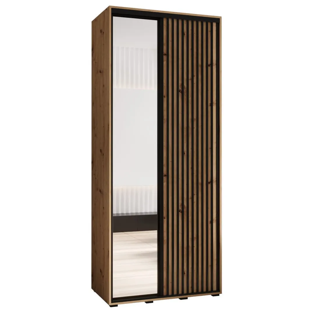 Sapporo II Sliding Door Wardrobe 120cm