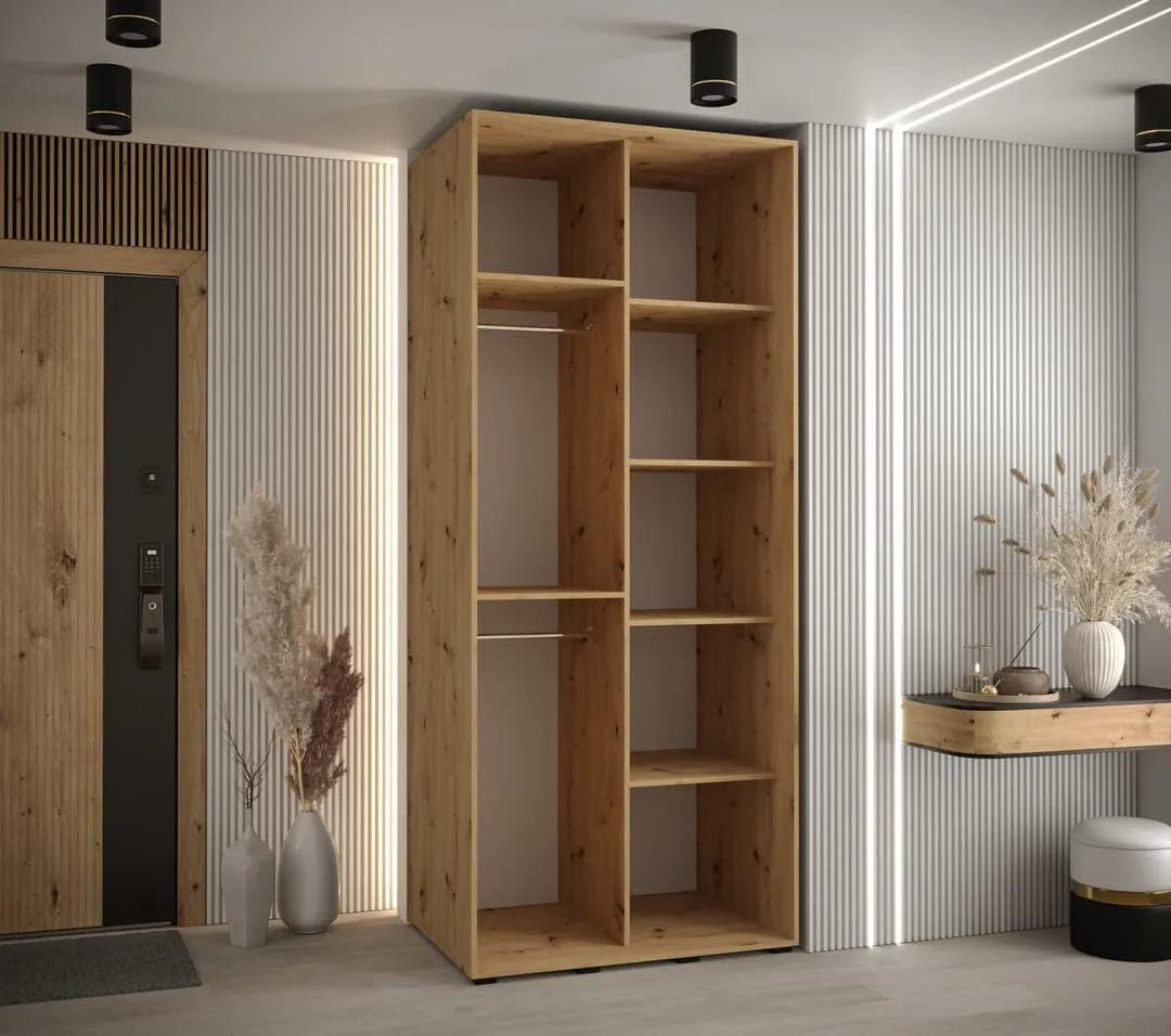 Sapporo II Sliding Door Wardrobe 120cm