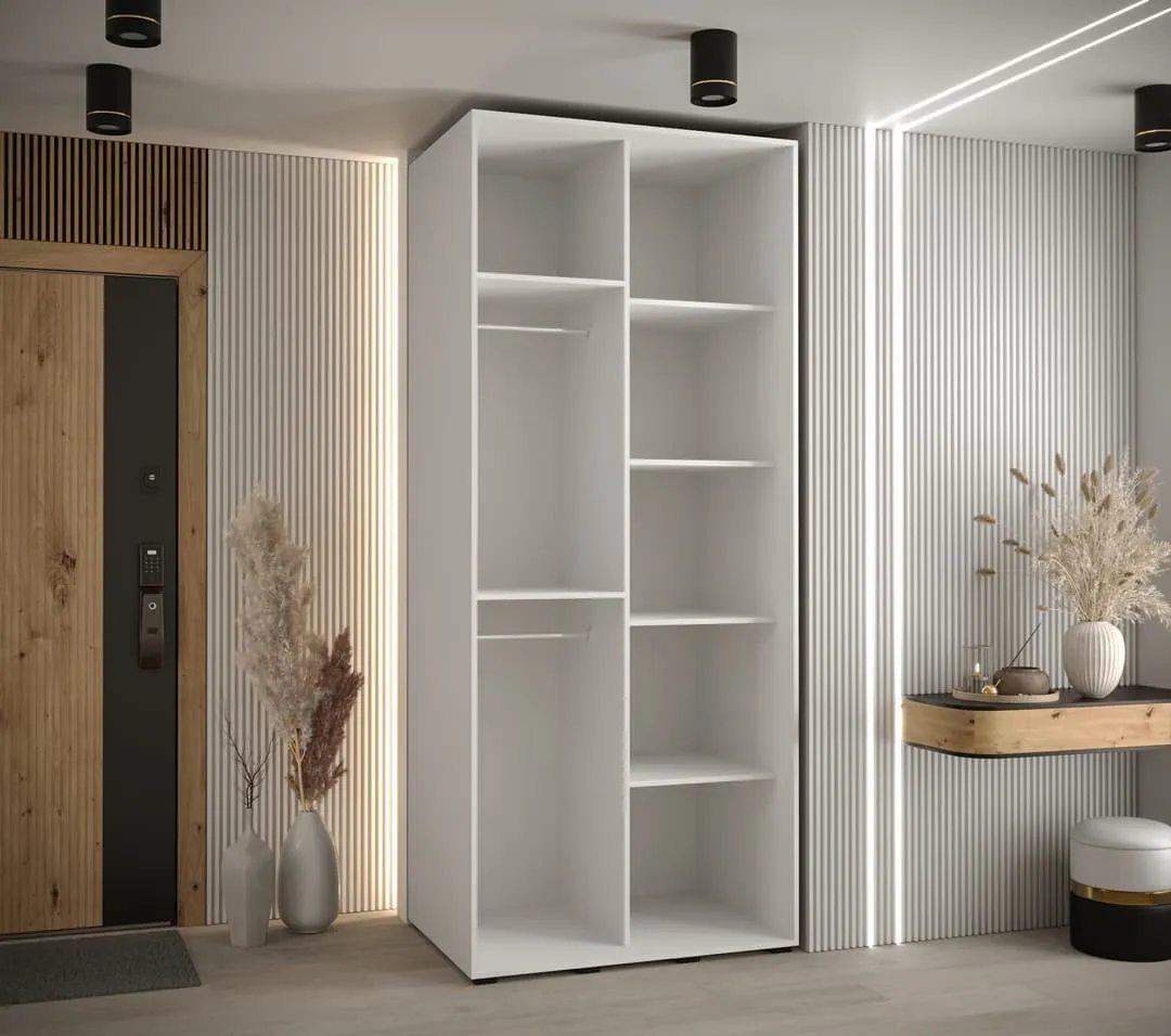 Sapporo II Sliding Door Wardrobe 120cm