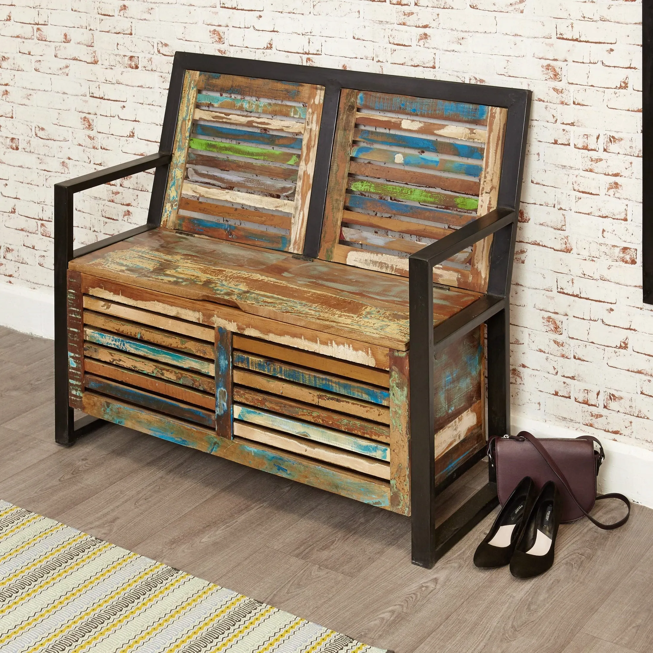 Shoreditch Monks Storage Bench