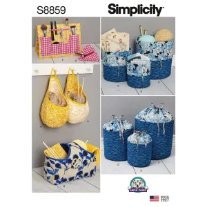 Simplicity Pattern S8859 Organizers 8859