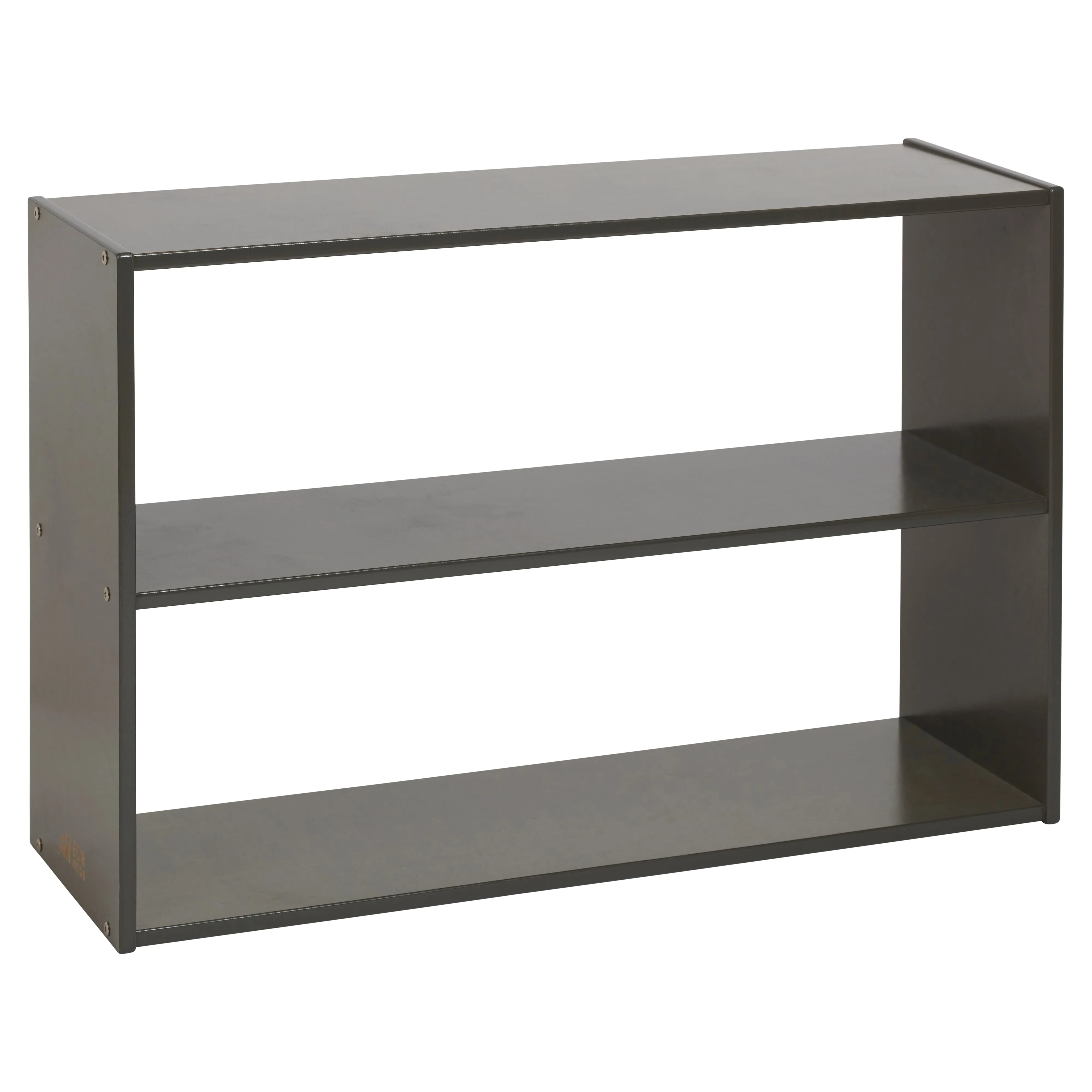 Streamline 2-Shelf Storage Cabinet, 24in High, Double-Sided Display