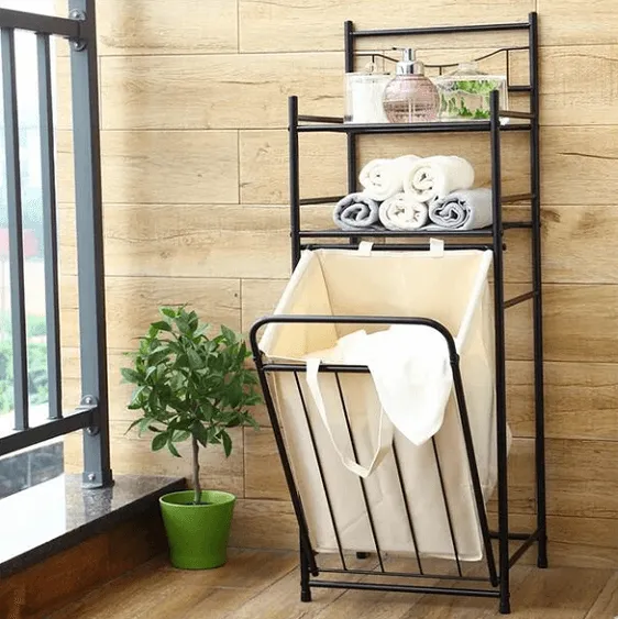 Theodore - Laundry Storage Shelves & Basket