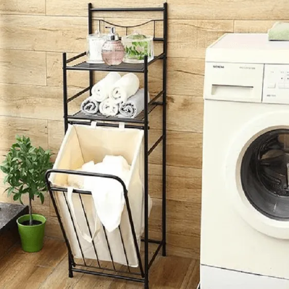 Theodore - Laundry Storage Shelves & Basket