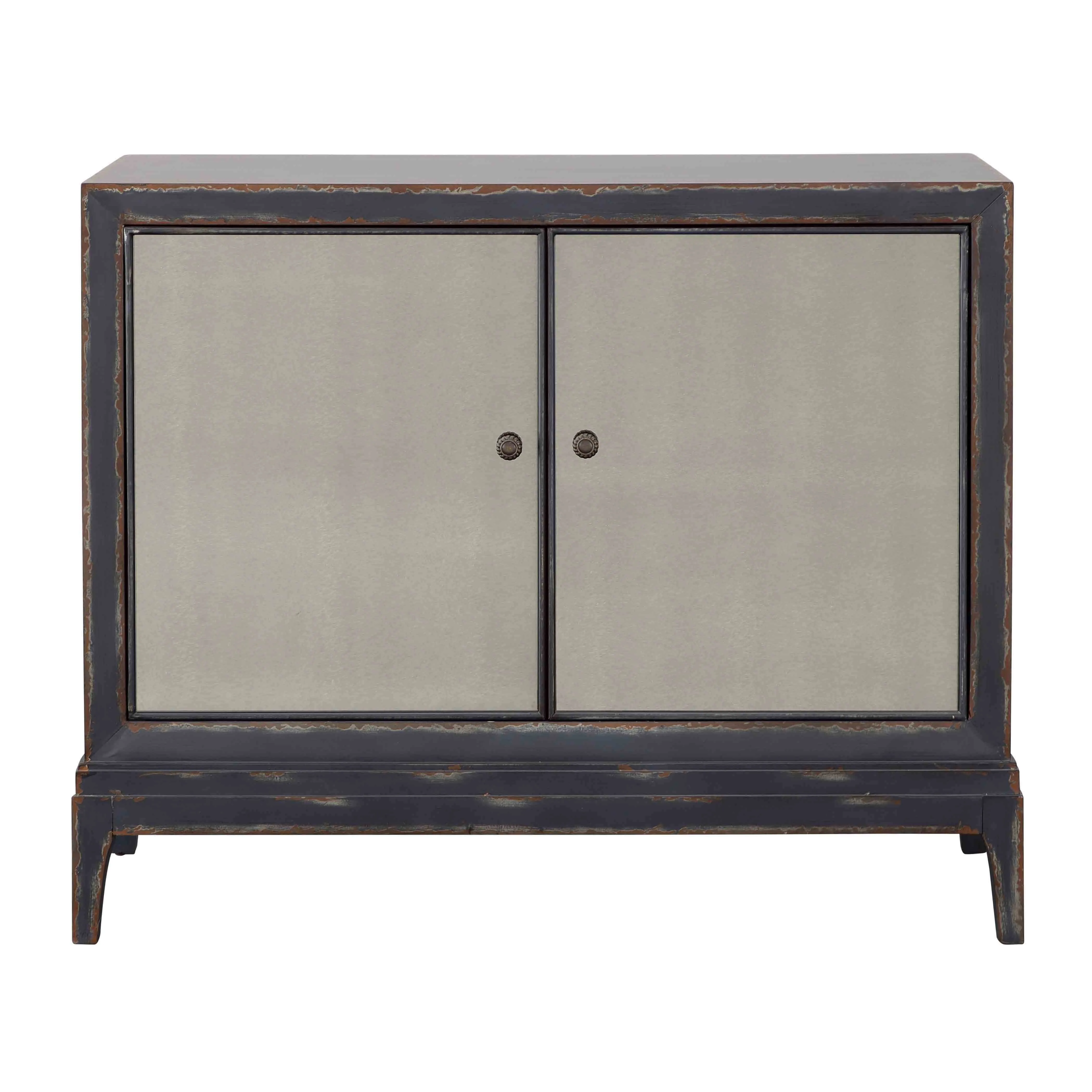 Thunderstruck - Two Door Bar Cabinet - Night Sky