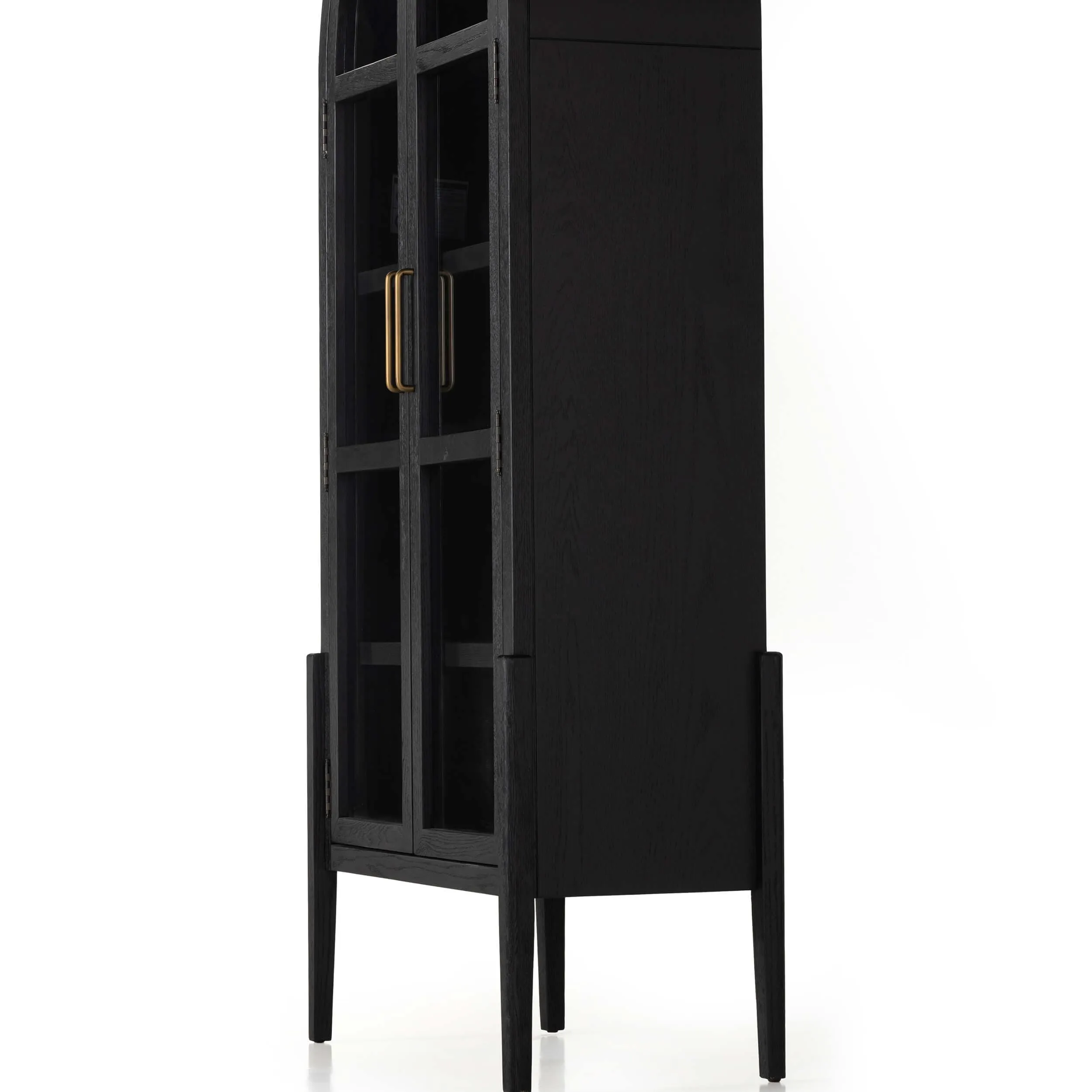 Tolle Cabinet, Drifted Matte Black Solid