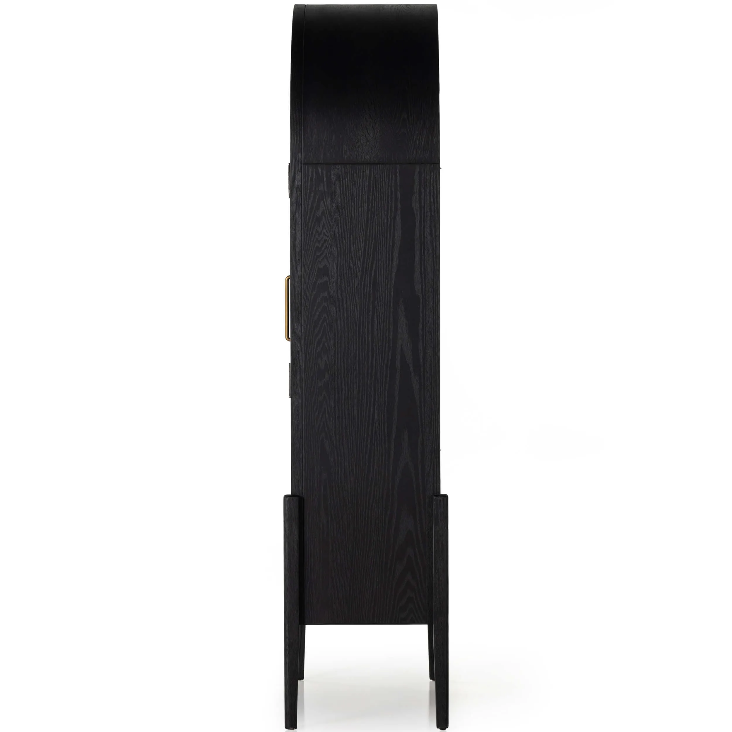 Tolle Cabinet, Drifted Matte Black Solid