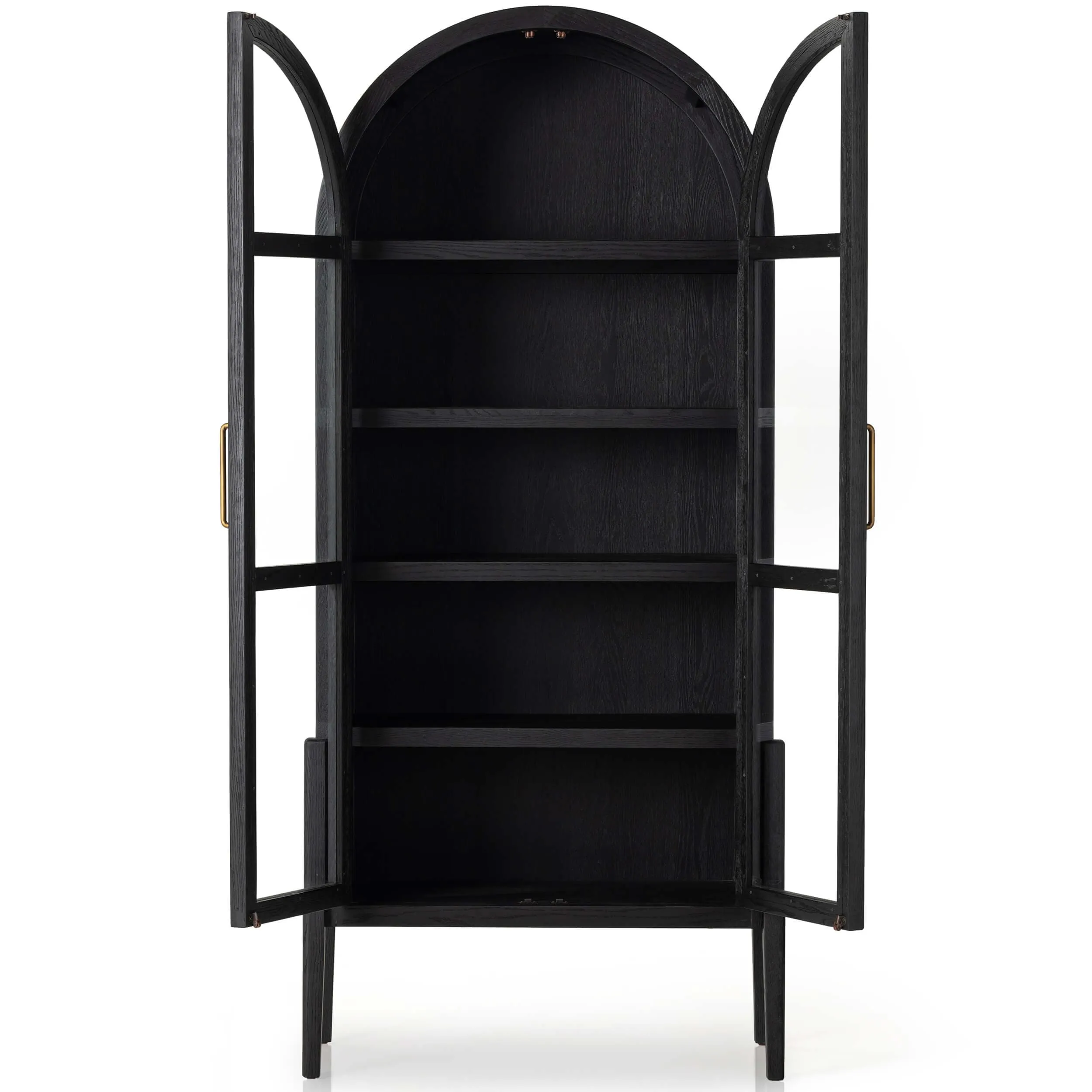 Tolle Cabinet, Drifted Matte Black Solid