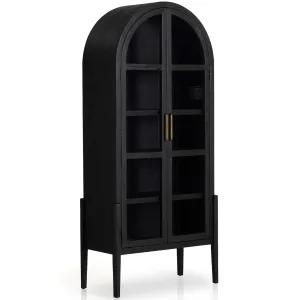 Tolle Cabinet, Drifted Matte Black Solid