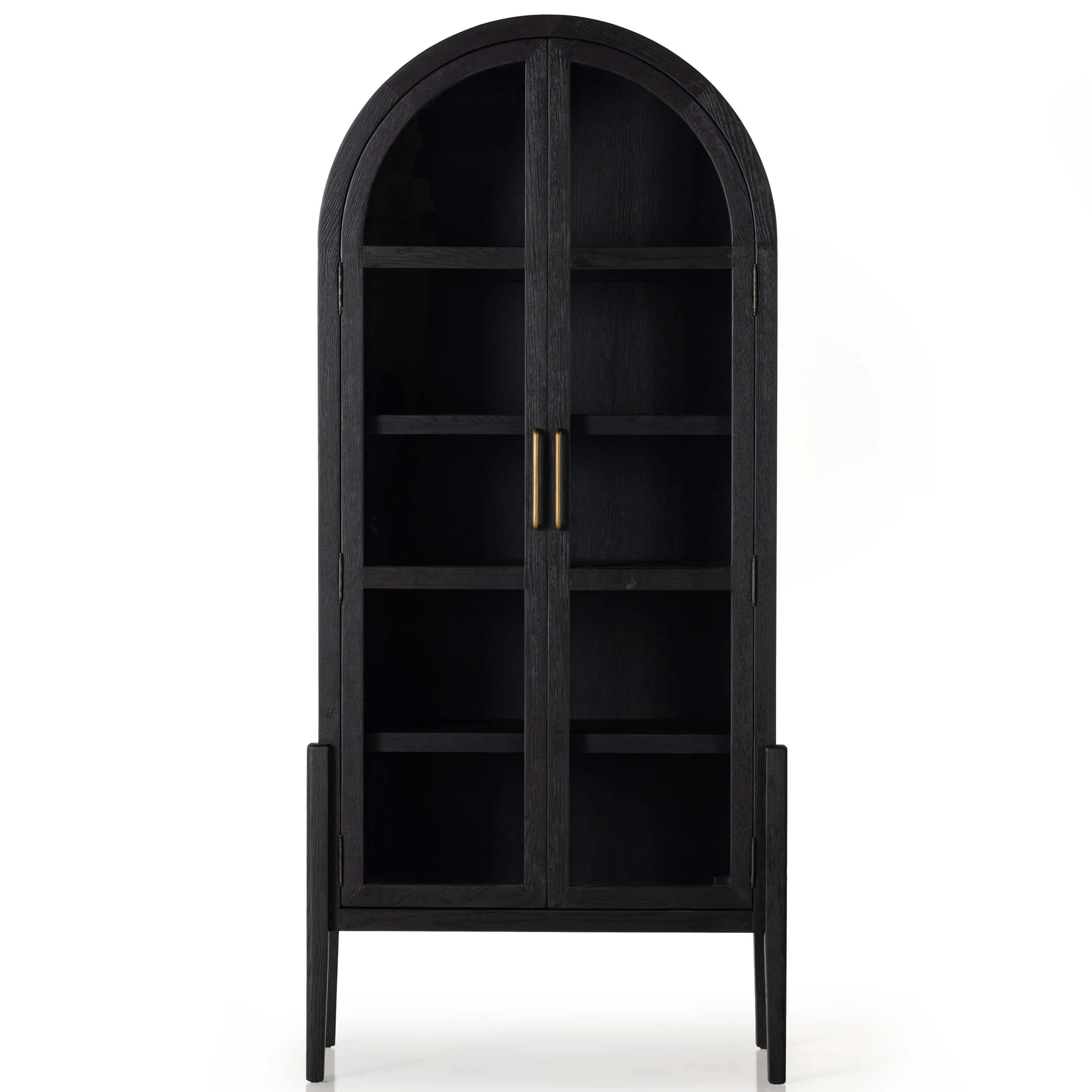 Tolle Cabinet, Drifted Matte Black Solid