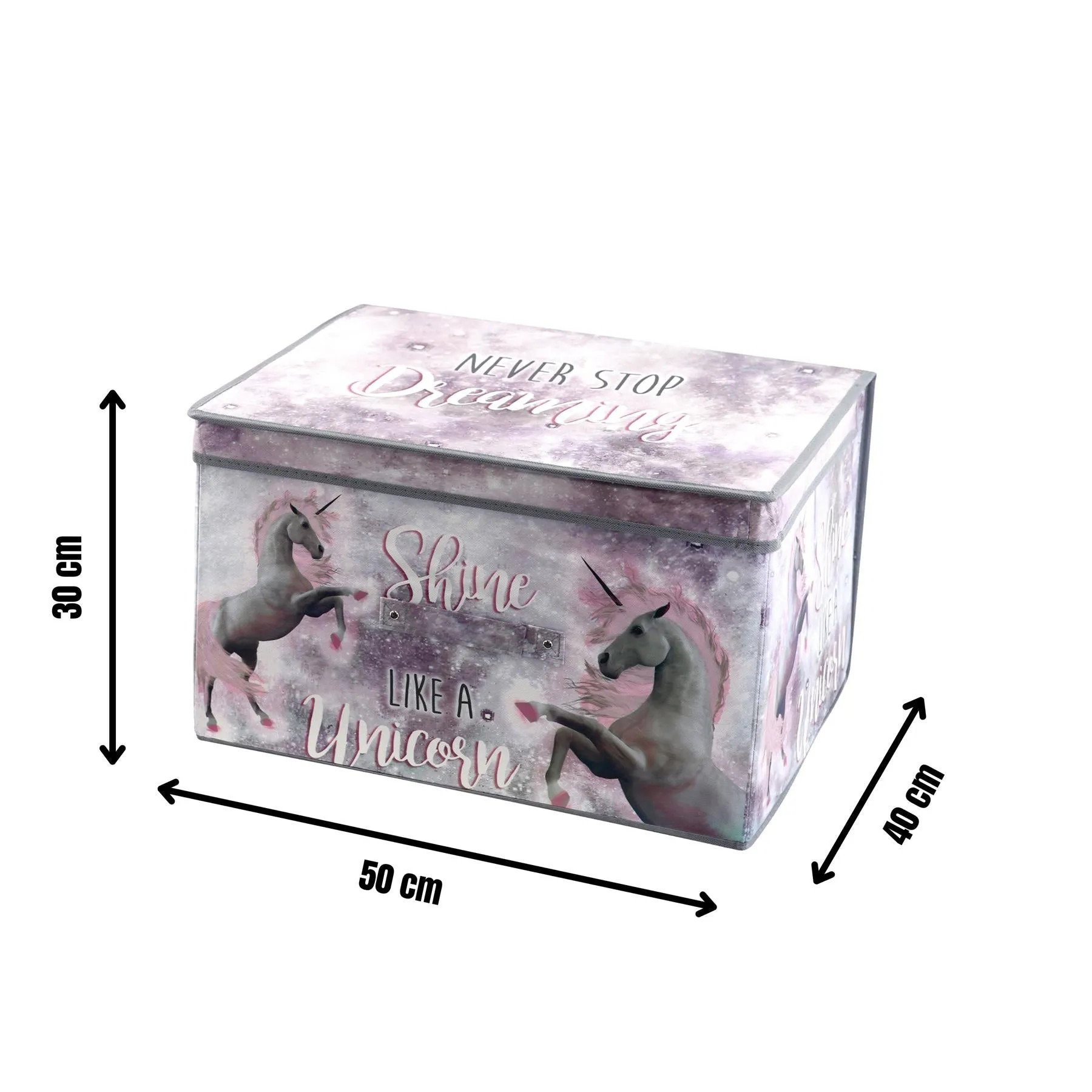 Unicorns Large Storage Box