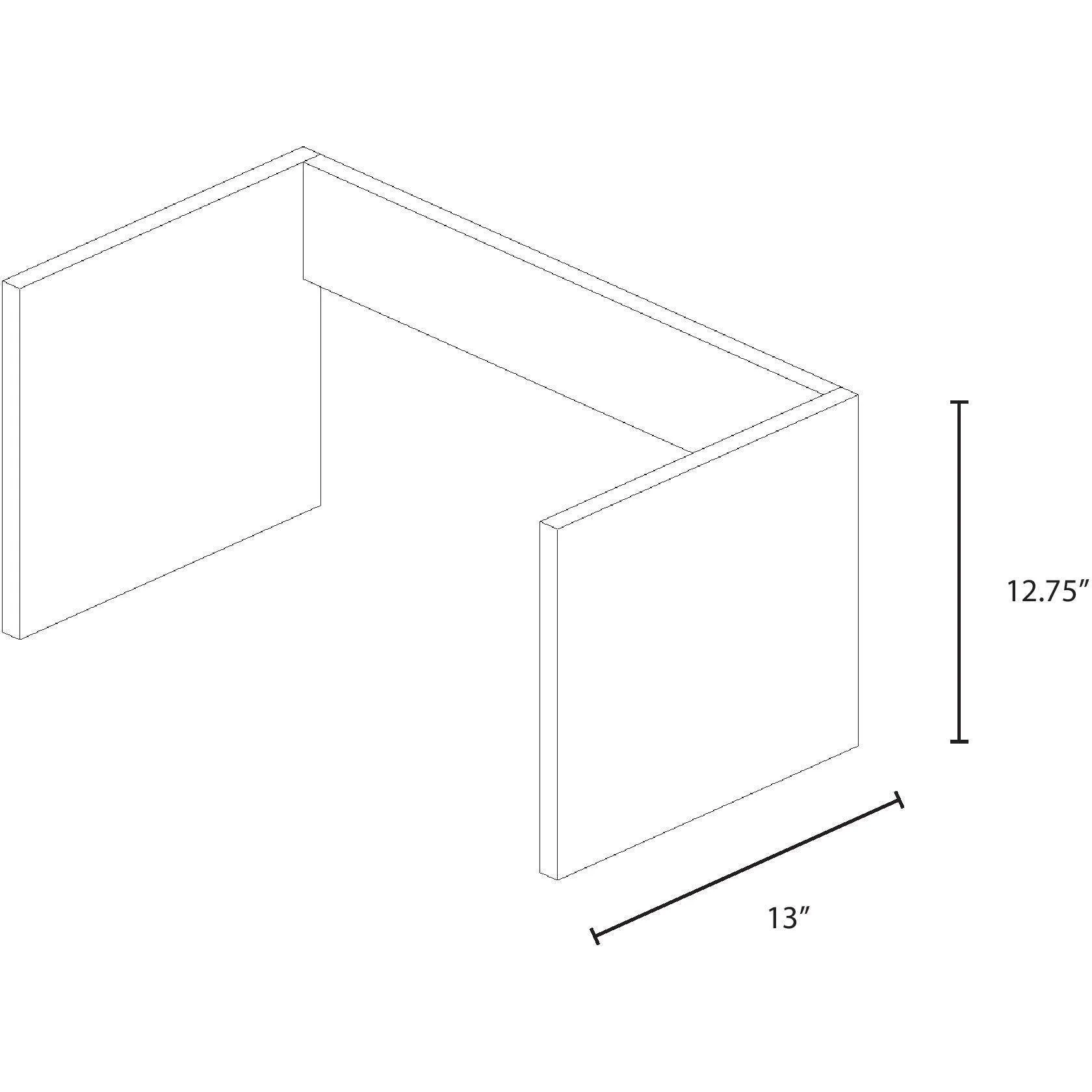 Vista 2 Drawer Short Tower