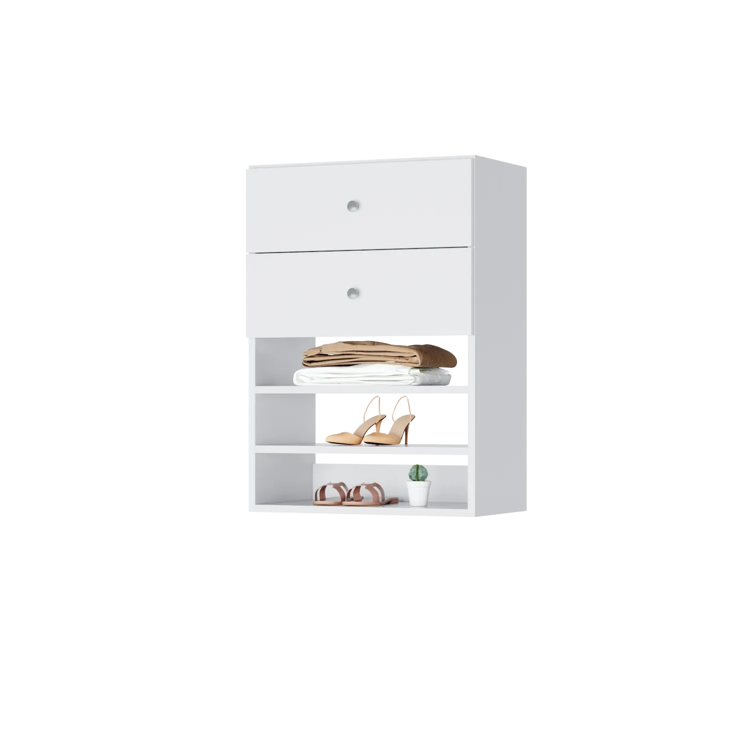 Vista 2 Drawer Short Tower